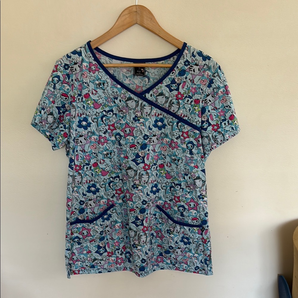 Tokidoki by Koi Scrub Top